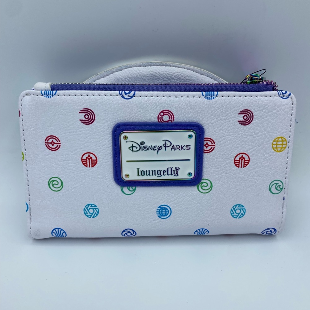 Disney Loungefly Epcot 40th Anniversary Wallet - Picture 2 of 8